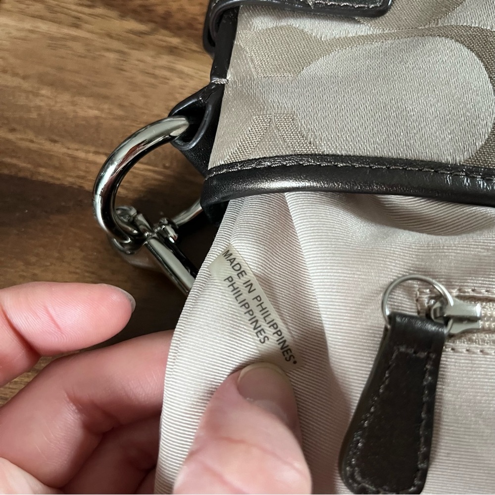 Coach Signature Chain Crossbody Bag - Picture 10 of 14
